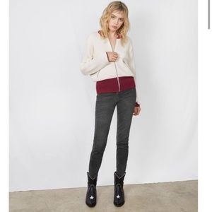 Anine Bing Jasper Zip Cardigan
